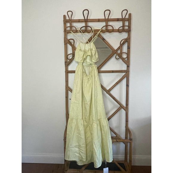 NWT Self Portrait Strappy Jacquard Textured Maxi Dress - Picture 6 of 9